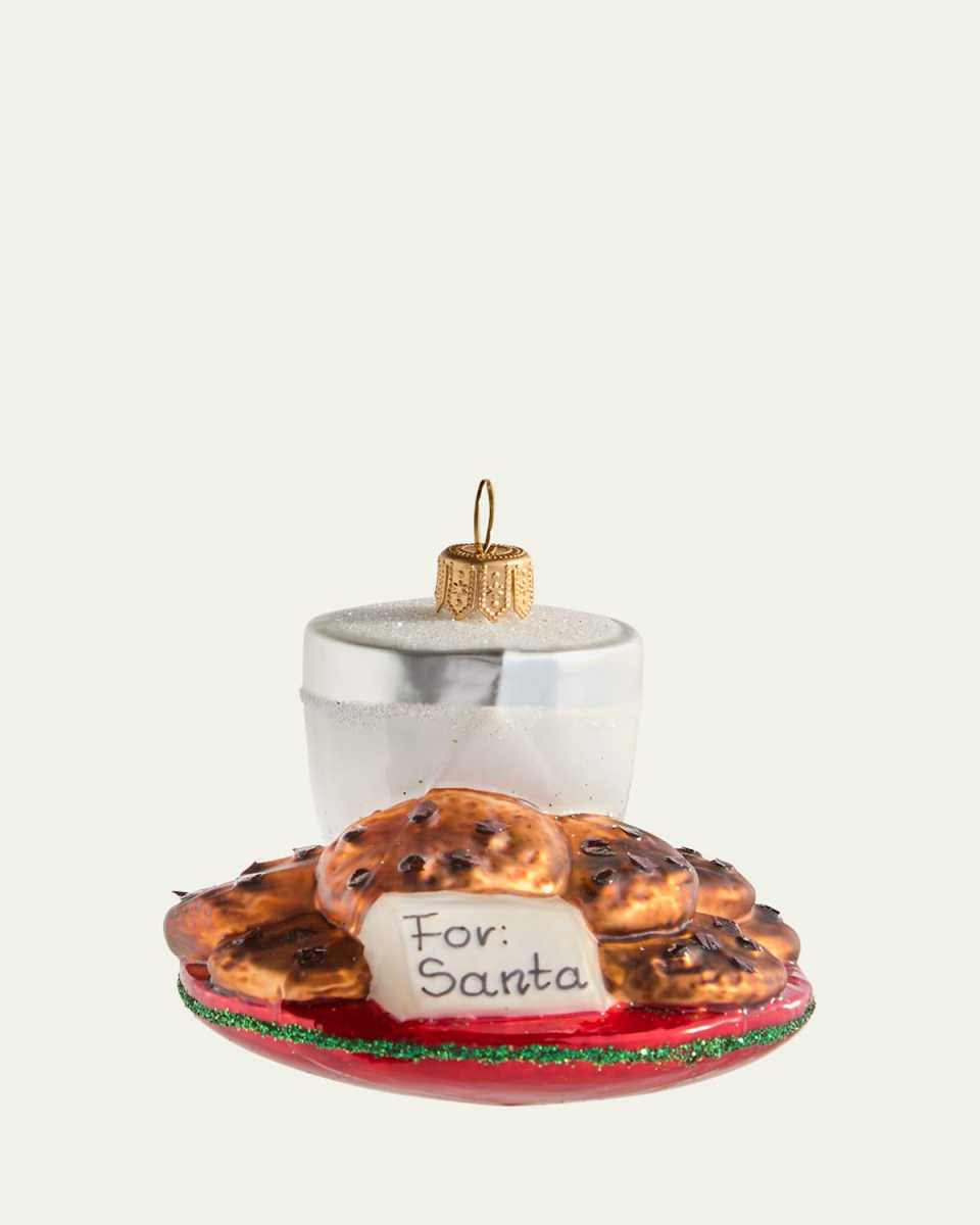 Cookies for Santa Christmas Ornament